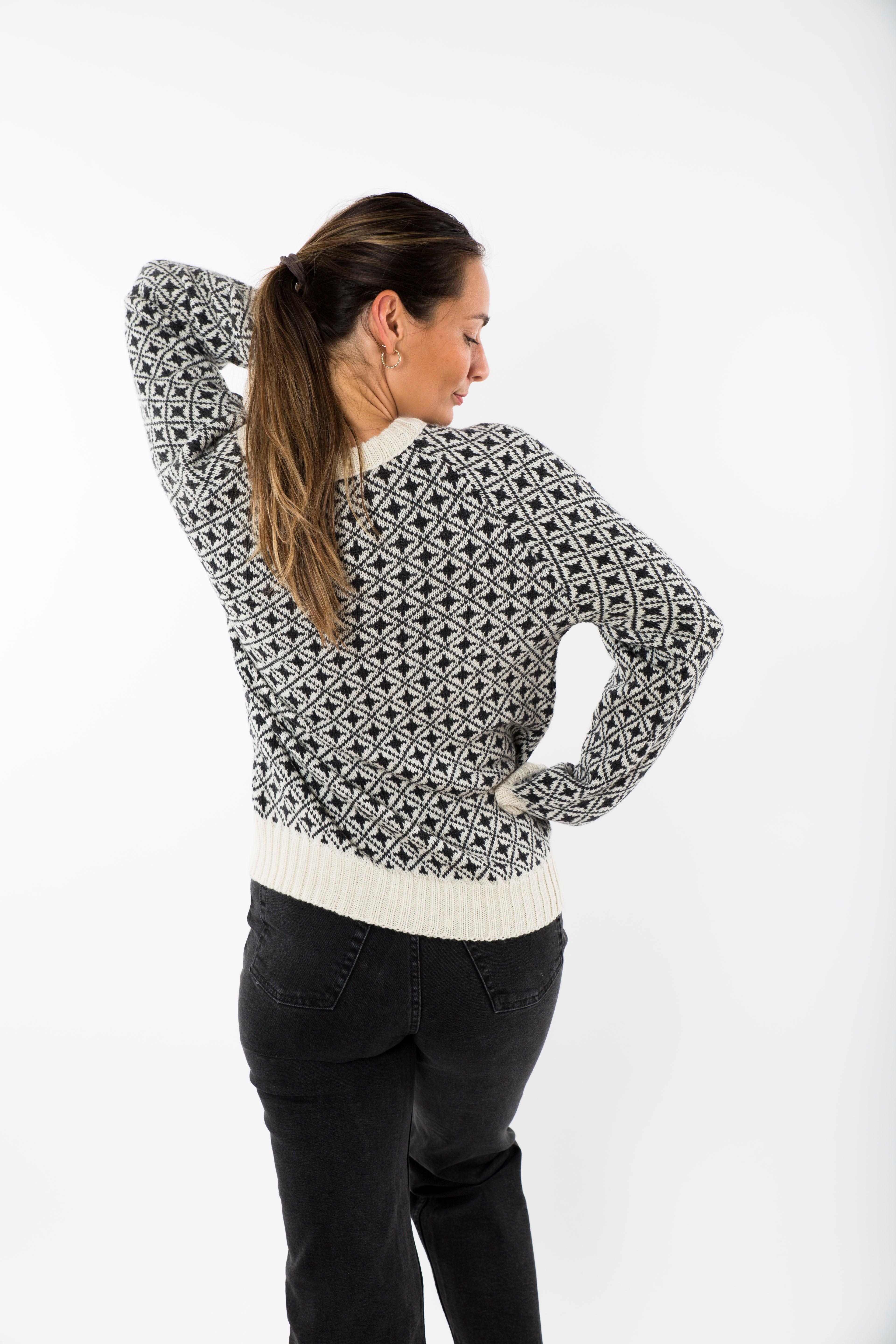 ALMA SWEATER ROUND NECK - Fuza Wool