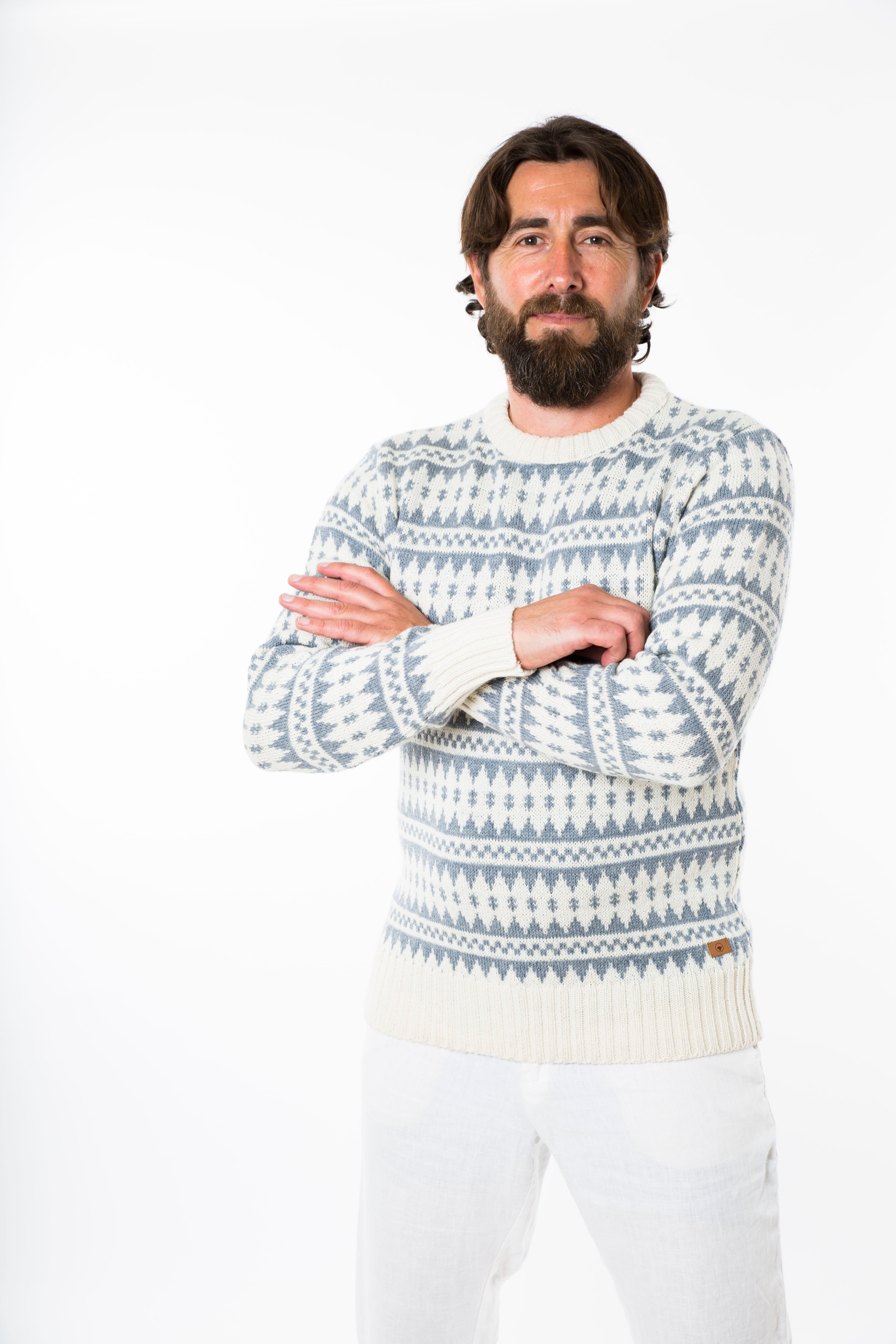 GORM SWEATER ROUND NECK - Fuza Wool