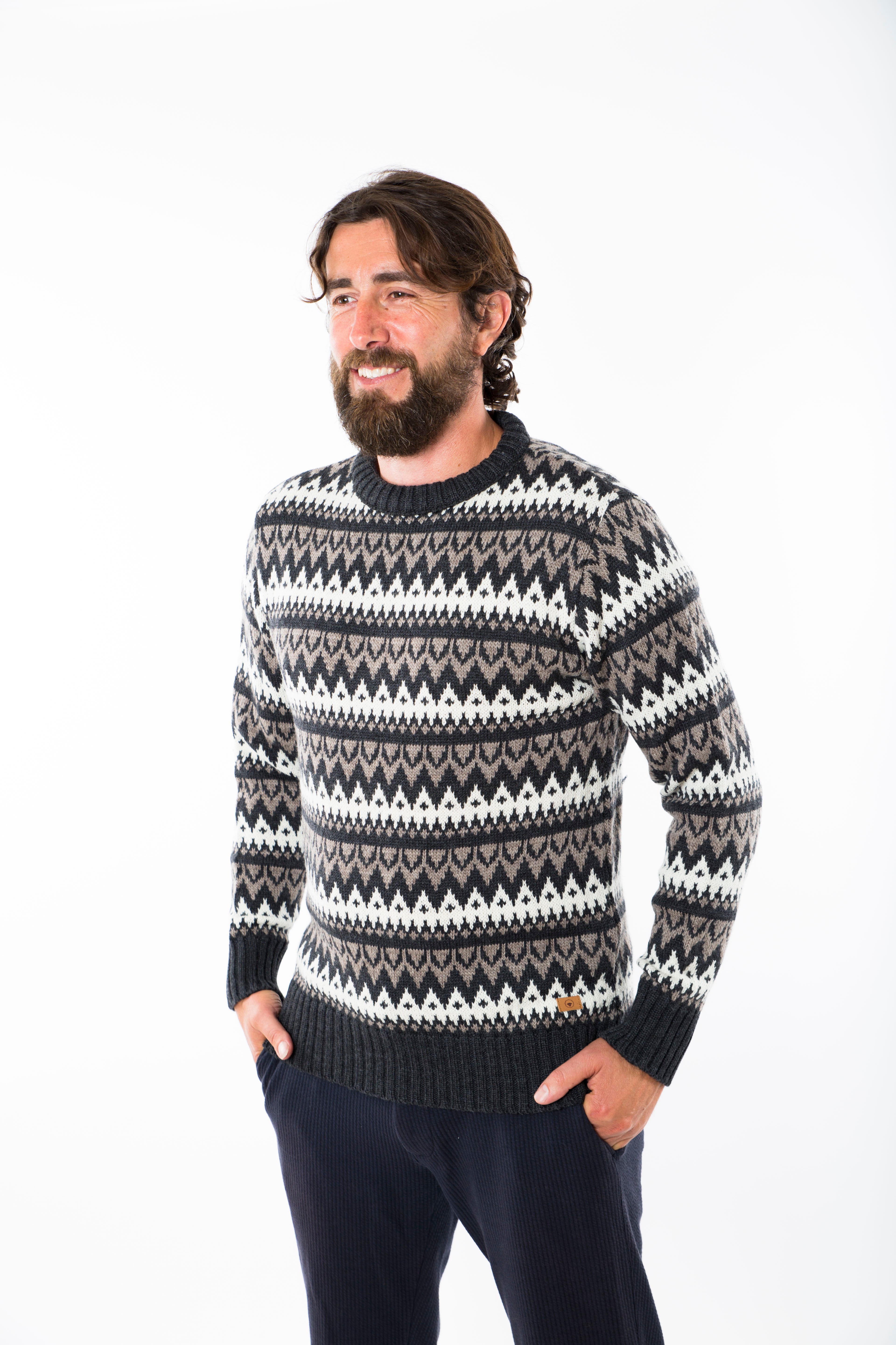 HALFDAN SWEATER - Fuza Wool
