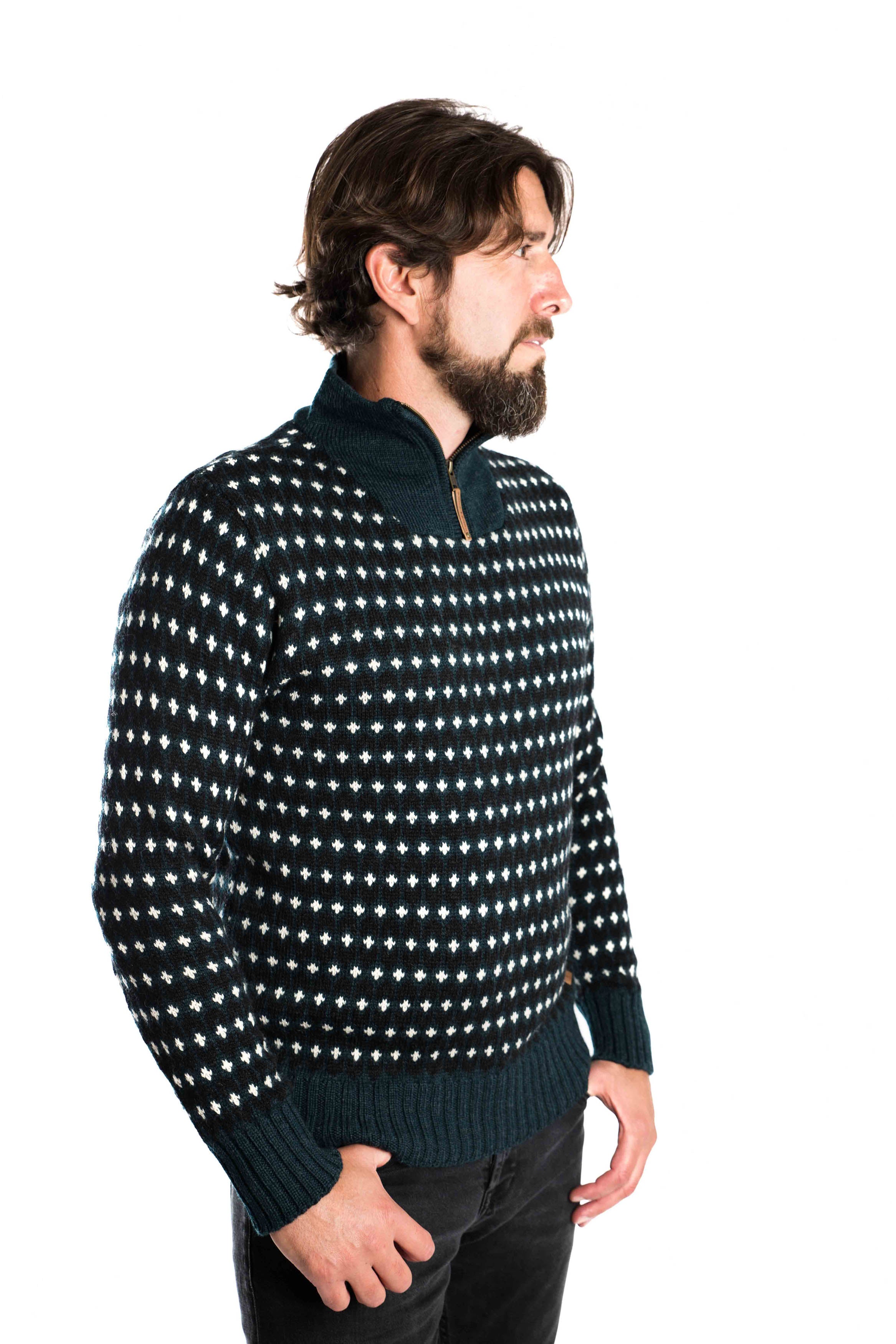 YMER 1/2 ZIP SWEATER