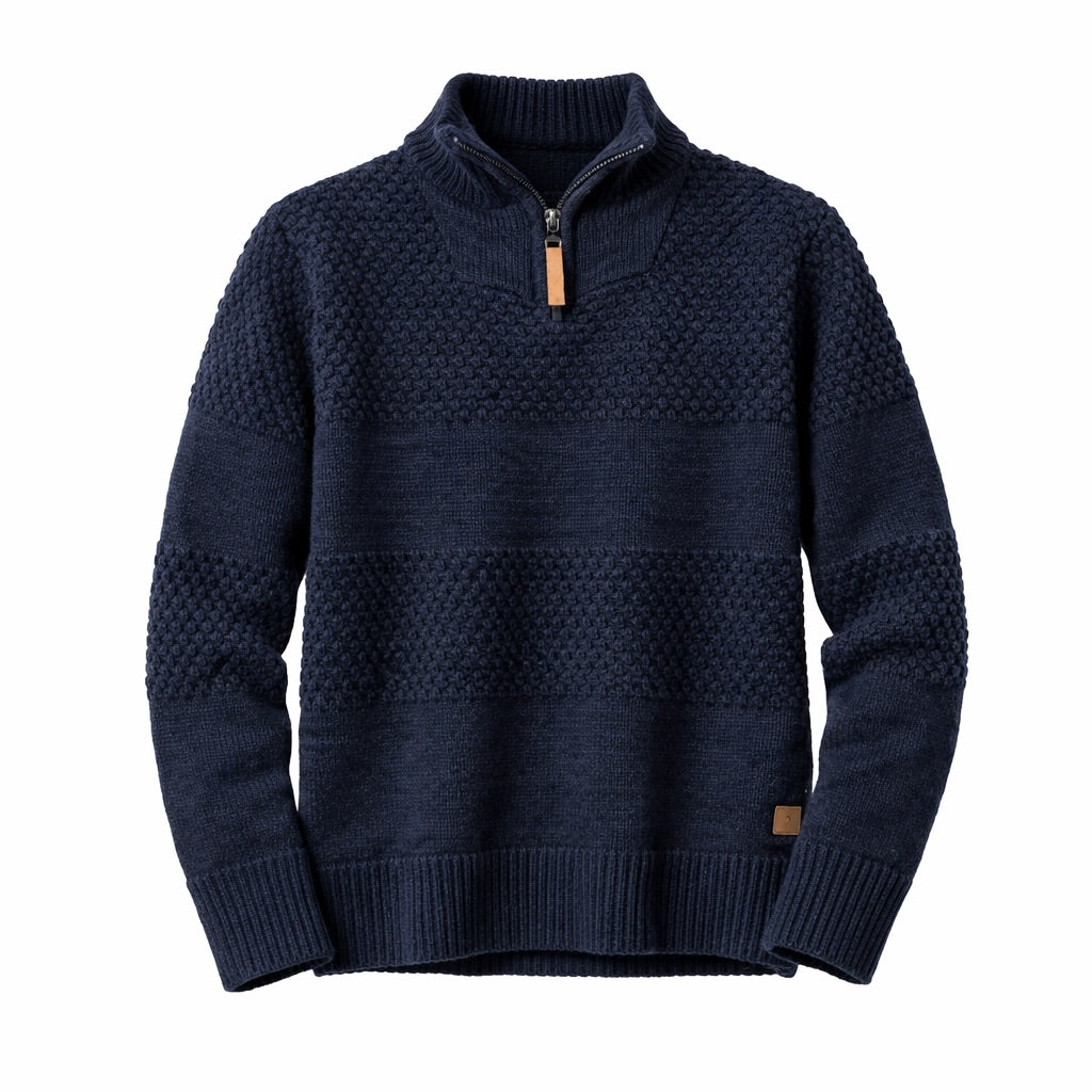 NYHAVN 1/2 ZIP SWEATER 26