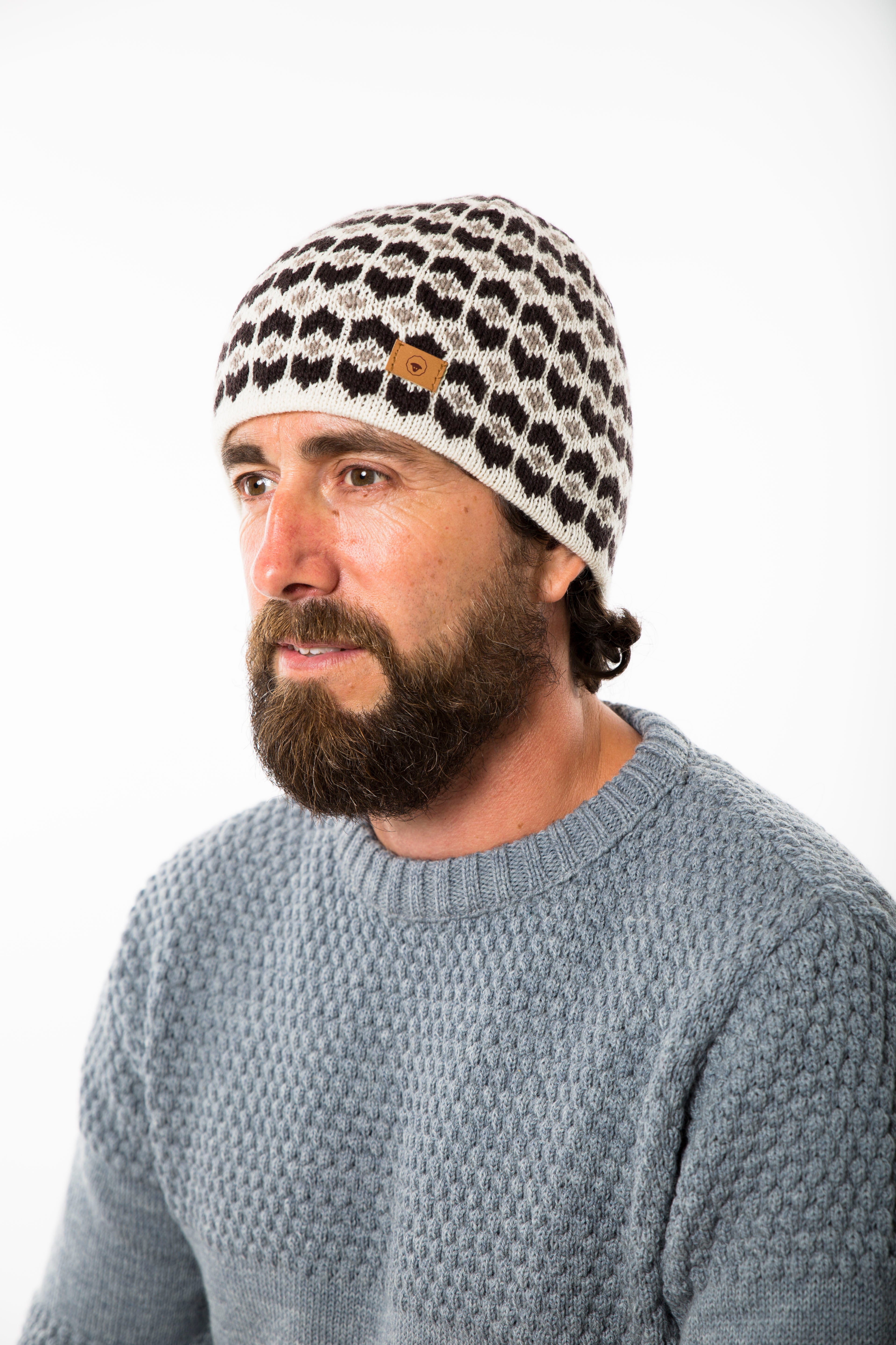 YMER BEANIE REVERSIBLE - Fuza Wool