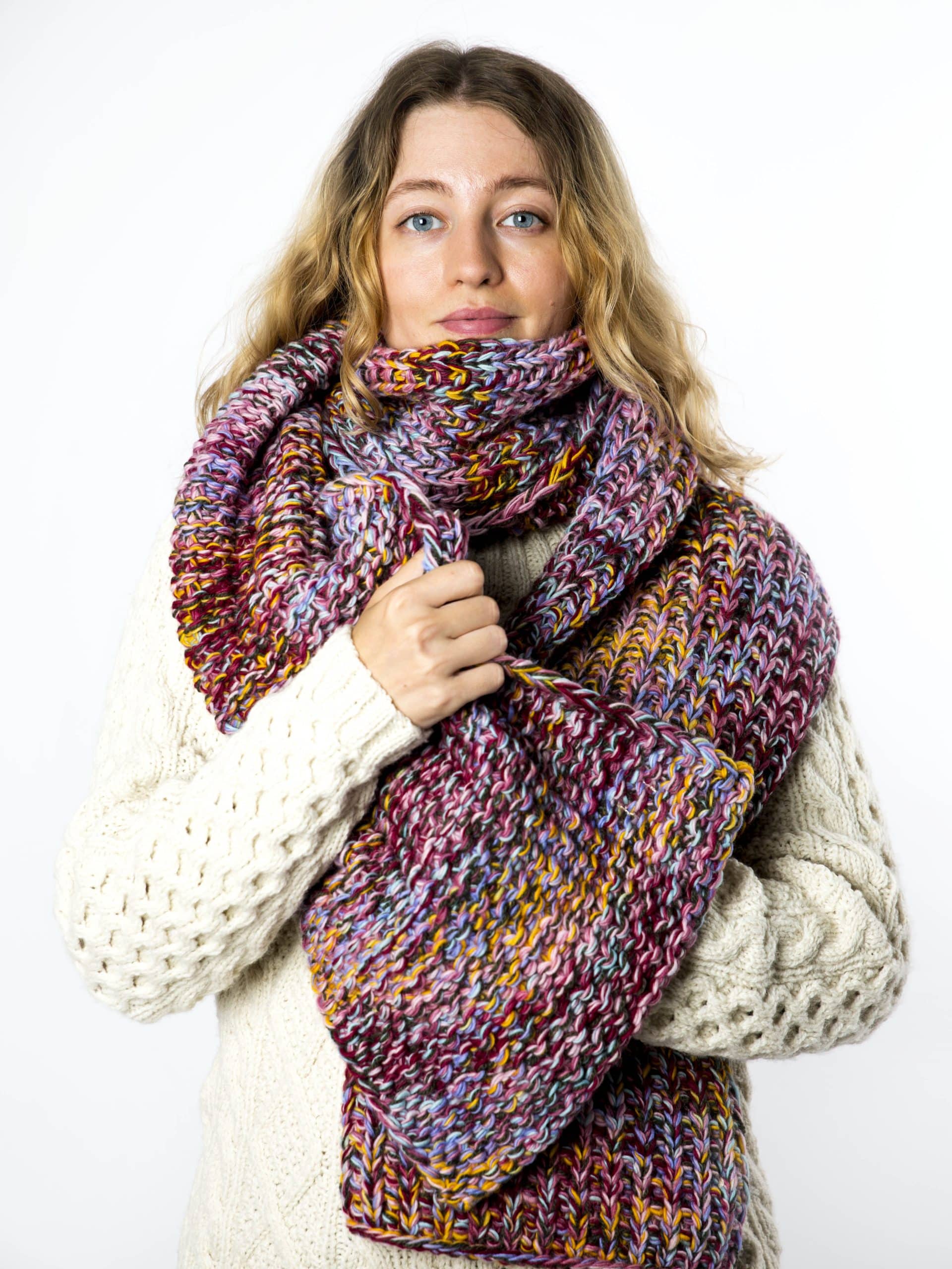 SOL SCARF - Fuza Wool