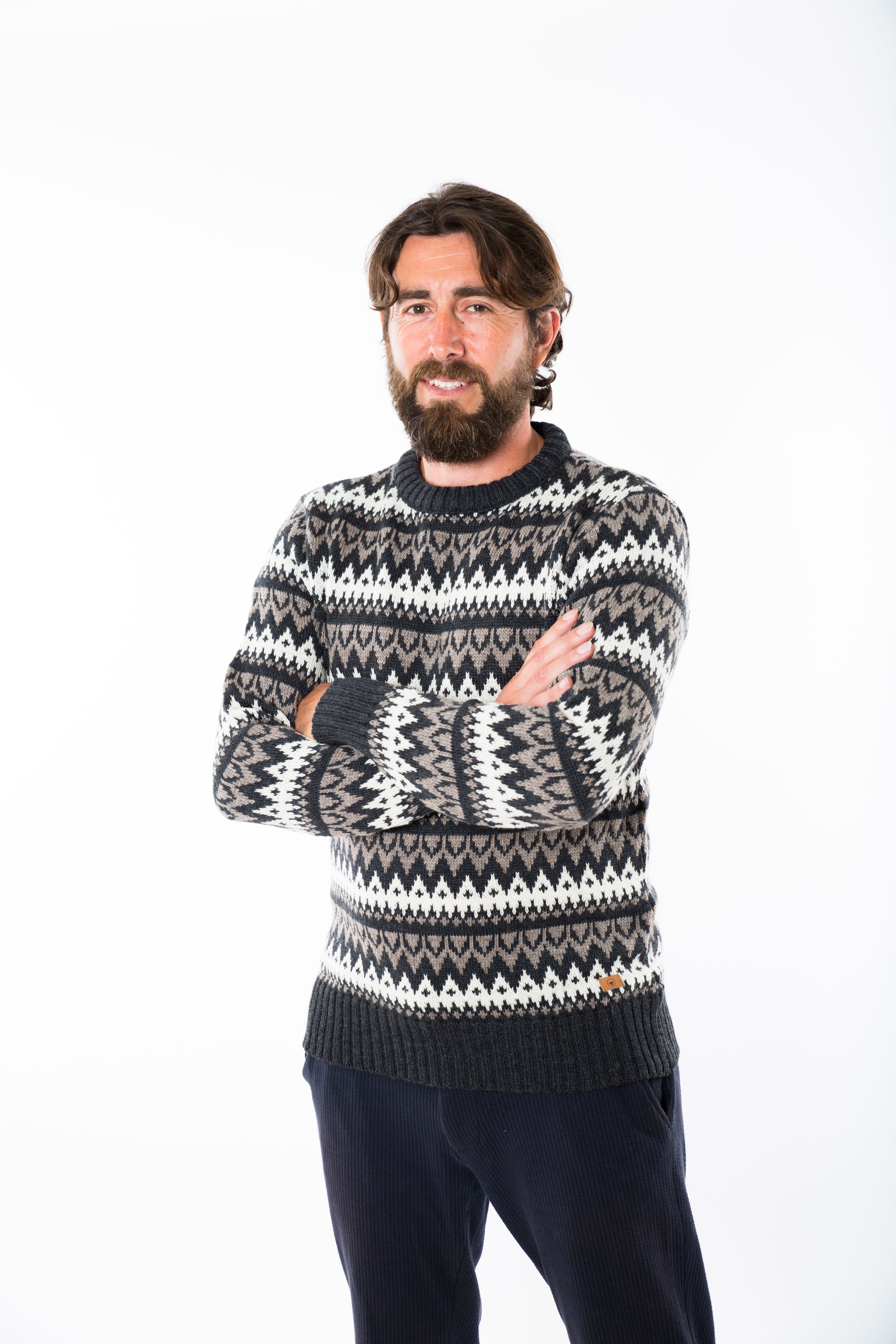 HALFDAN SWEATER - Fuza Wool