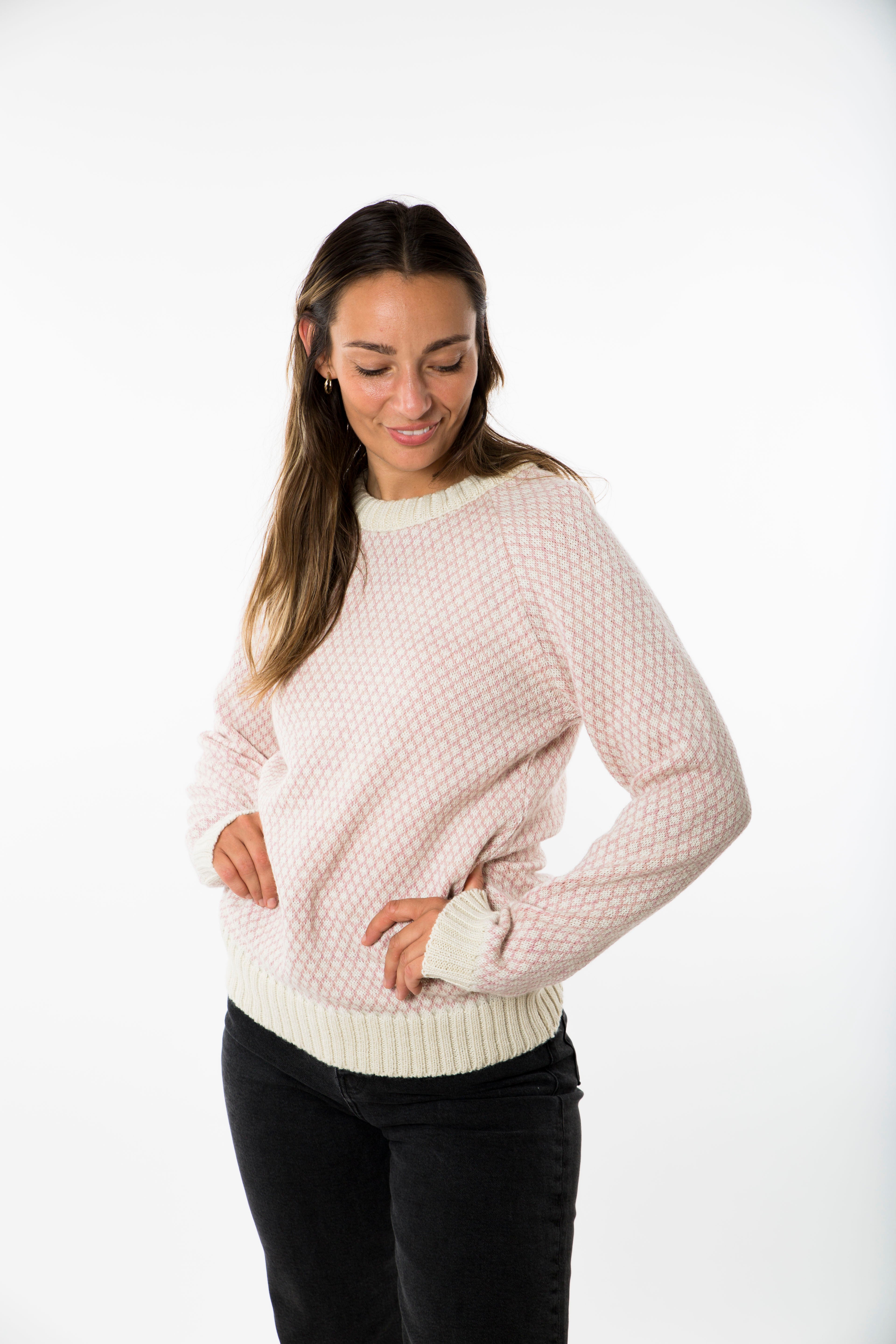 LIV SWEATER ROUND NECK - Fuza Wool