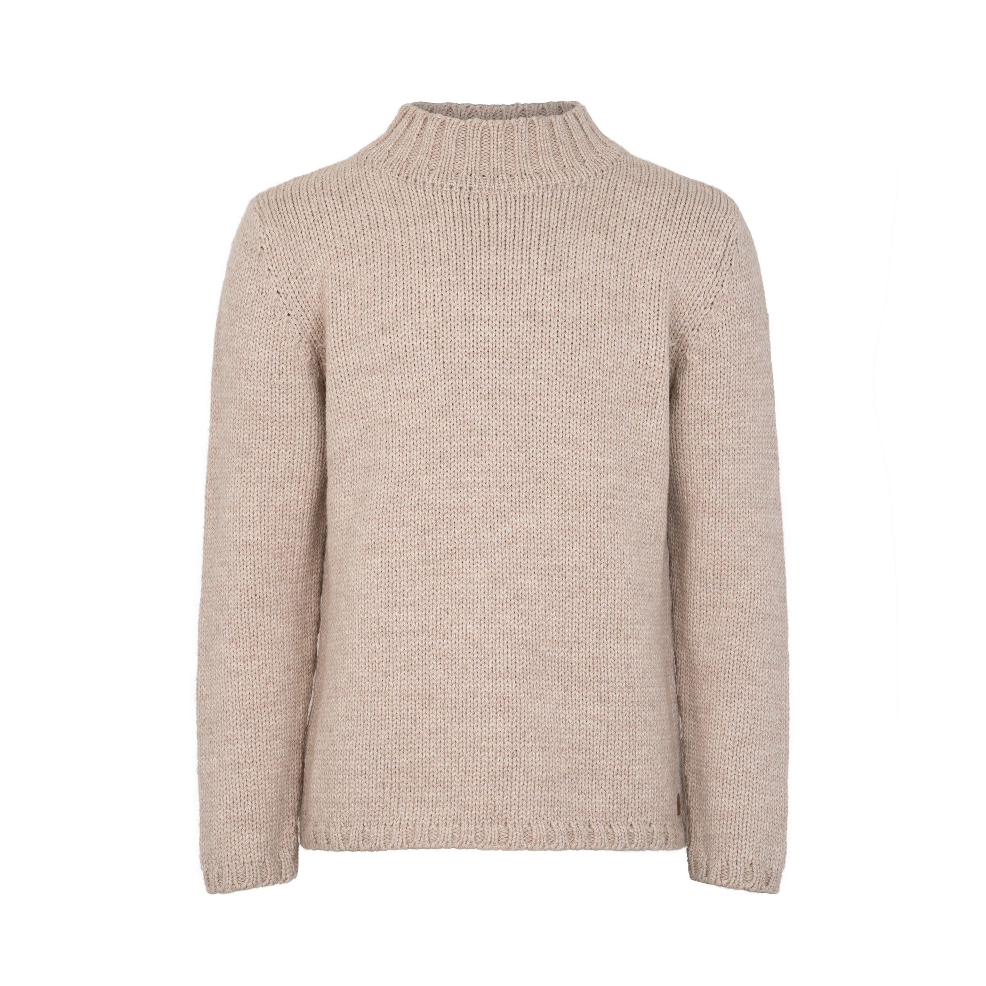 POUL SWEATER HIGH NECK - Fuza Wool